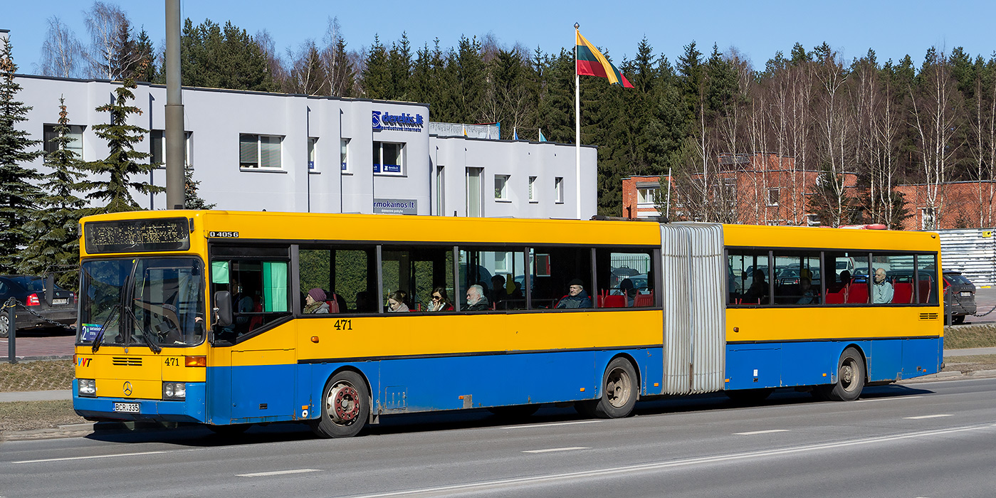 Литва, Mercedes-Benz O405G № 471