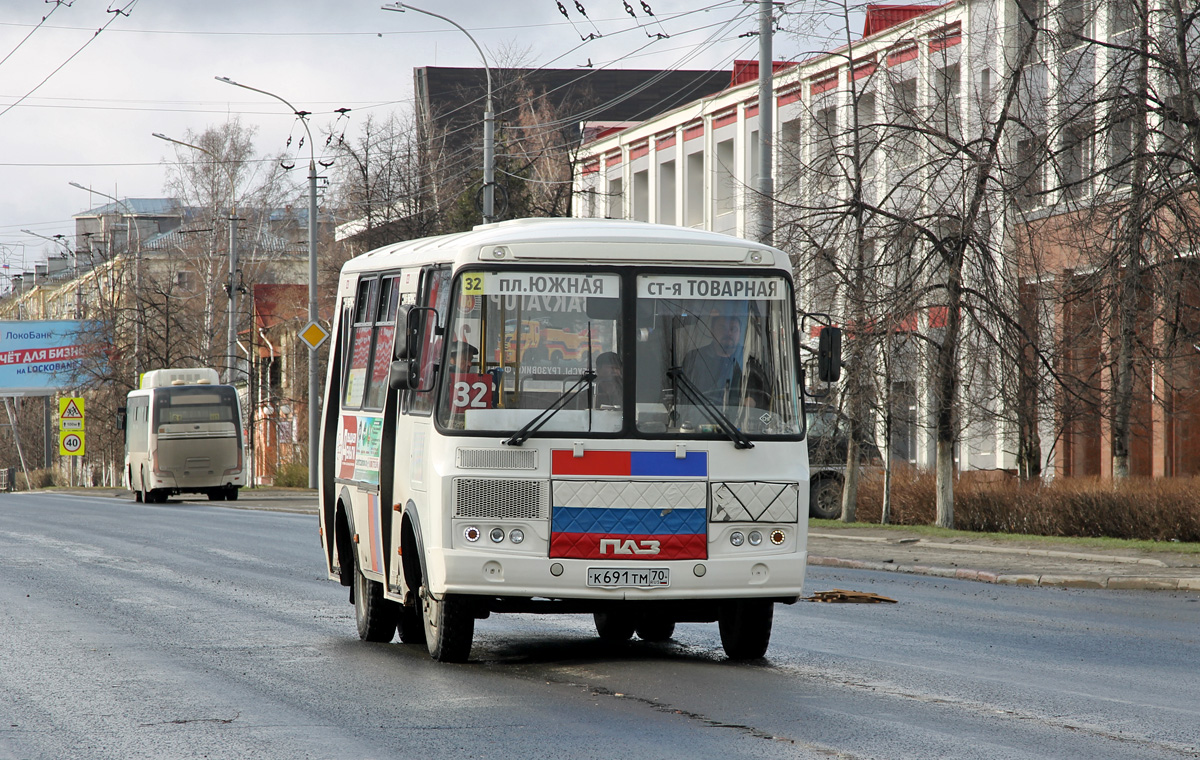 Томская область, ПАЗ-32054 № К 691 ТМ 70