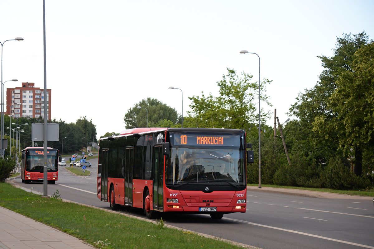 Литва, MAN A21 Lion's City NL273 № 3033