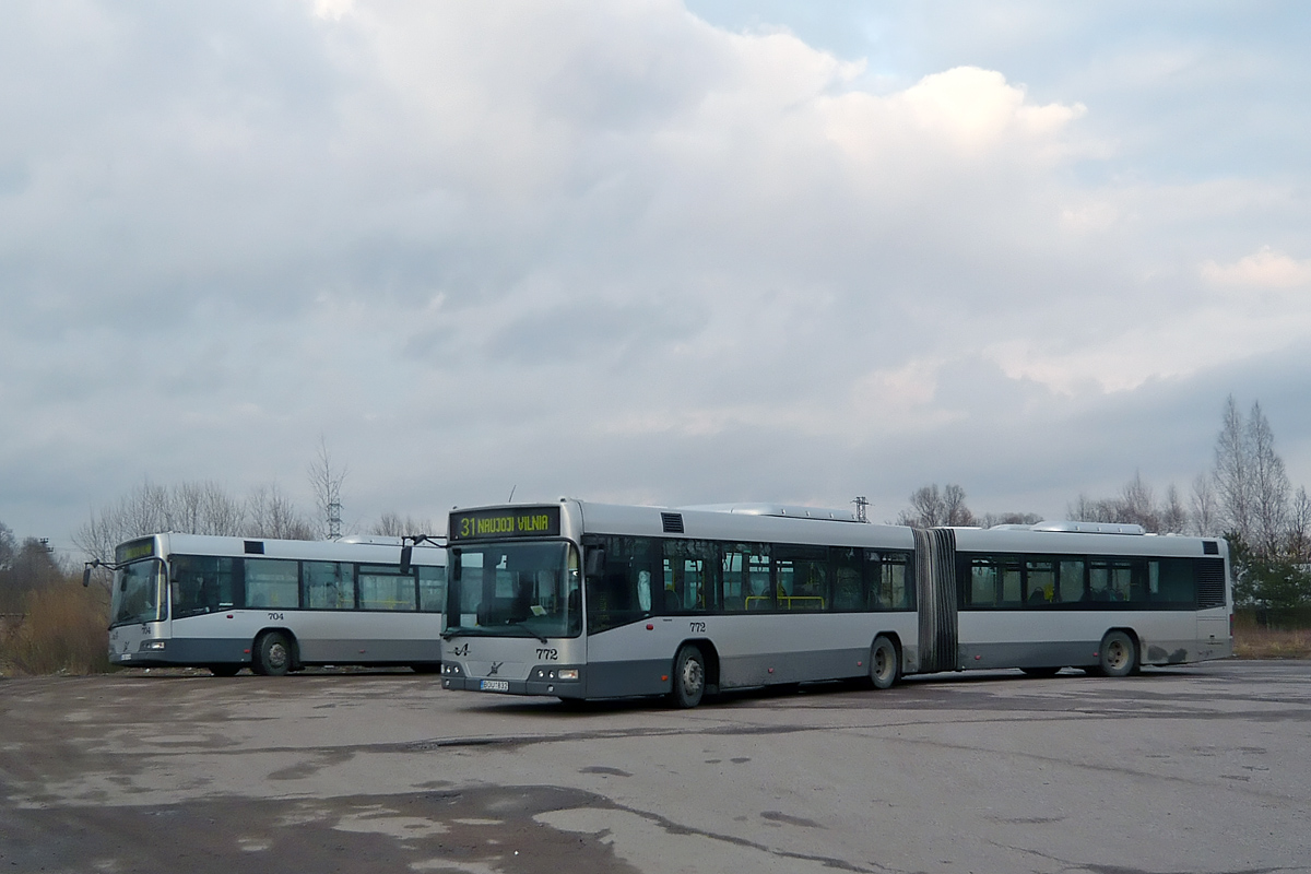 Литва, Volvo 7700A № 772