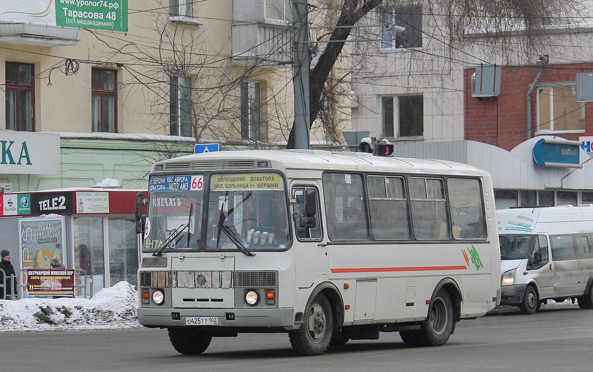 Челябинская область, ПАЗ-32054 № О 425 ТТ 102