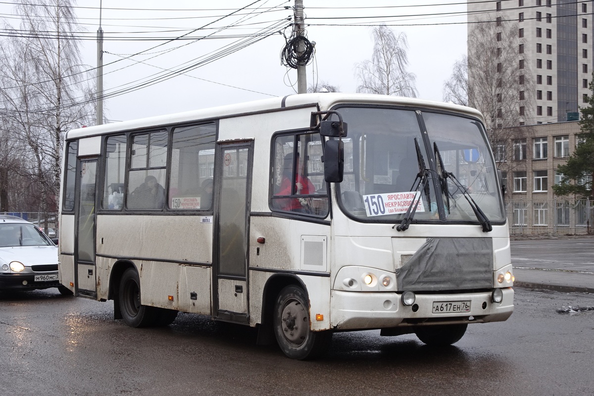 Ярославская область, ПАЗ-320402-03 № А 617 ЕН 76