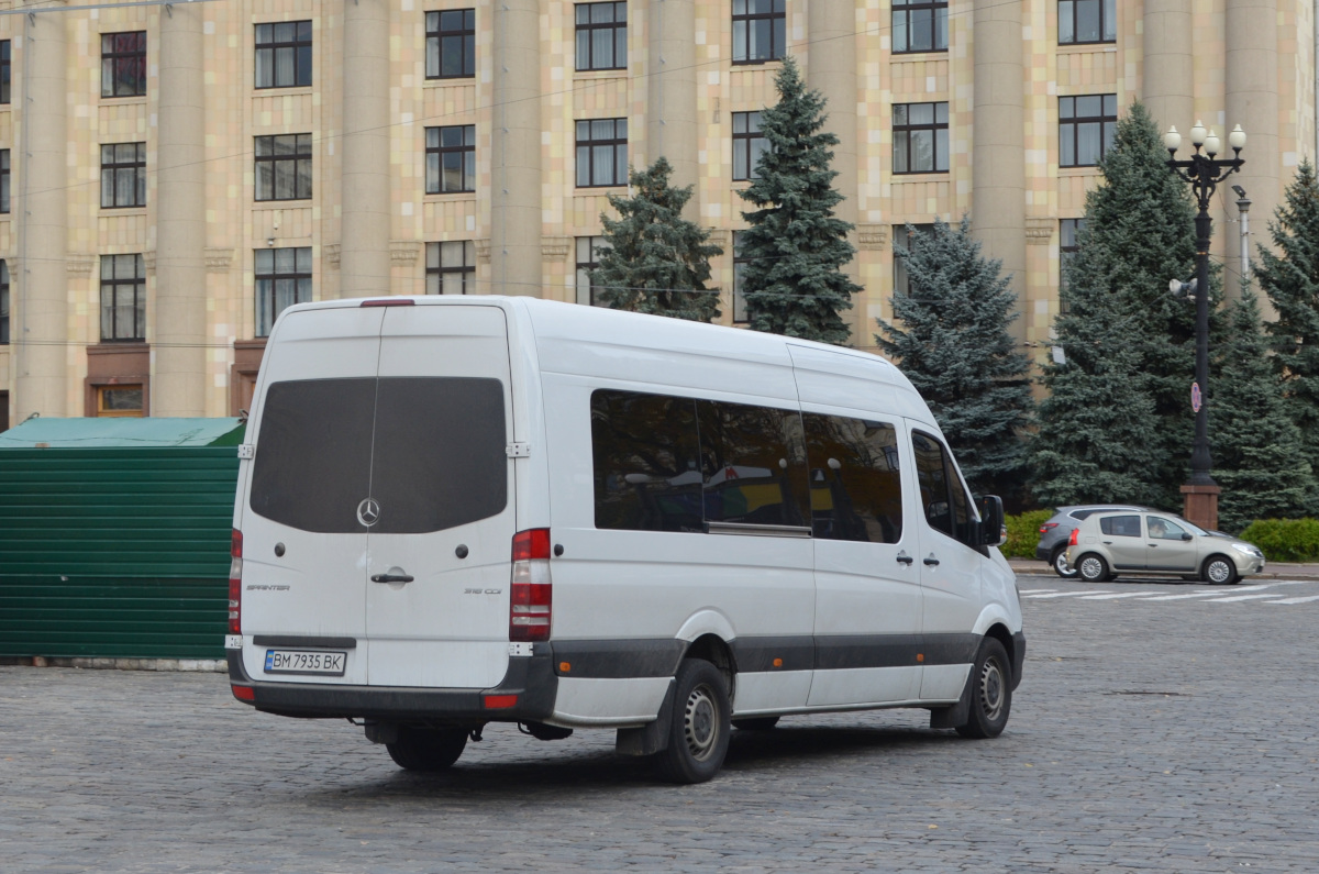 Сумская область, Mercedes-Benz Sprinter W906 316CDI № BM 7935 BK