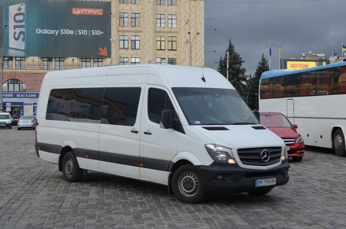 Сумская область, Mercedes-Benz Sprinter W906 316CDI № BM 7935 BK