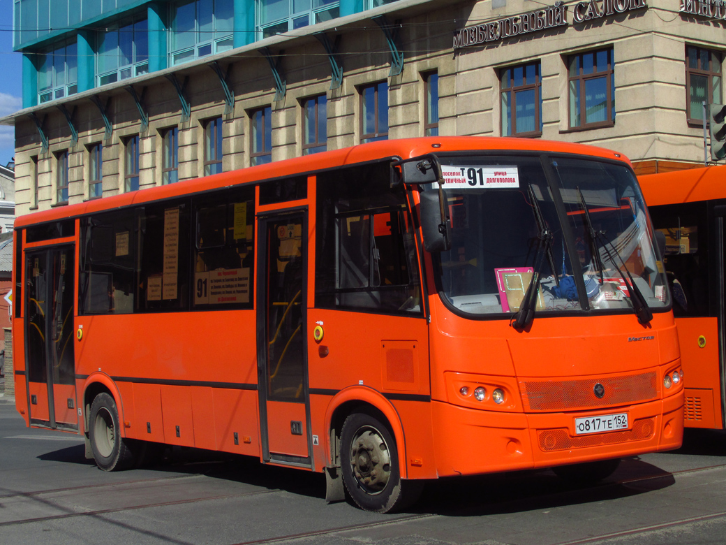 Нижегородская область, ПАЗ-320414-04 "Вектор" № О 817 ТЕ 152