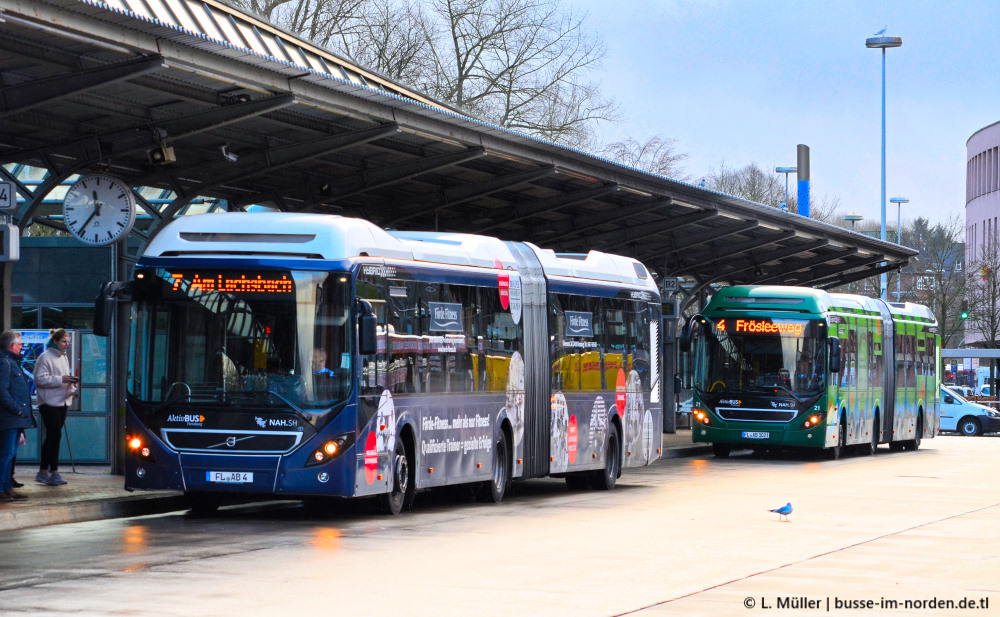 Шлезвиг-Гольштейн, Volvo 7900A Hybrid № 4; Шлезвиг-Гольштейн, Volvo 7900A Hybrid № 21