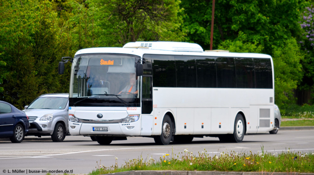 Литва, Yutong ZK6121HQ № B1122