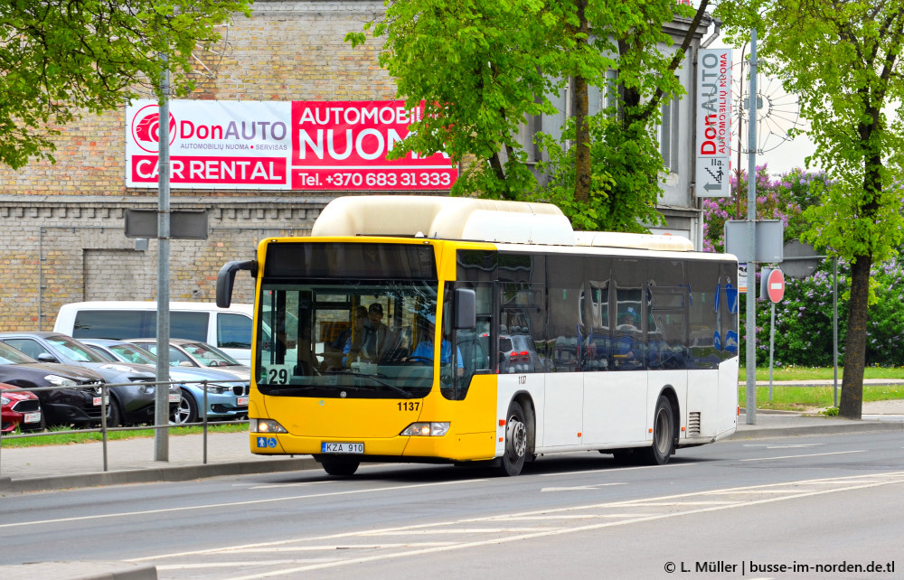 Литва, Mercedes-Benz O530 Citaro facelift CNG № 1137