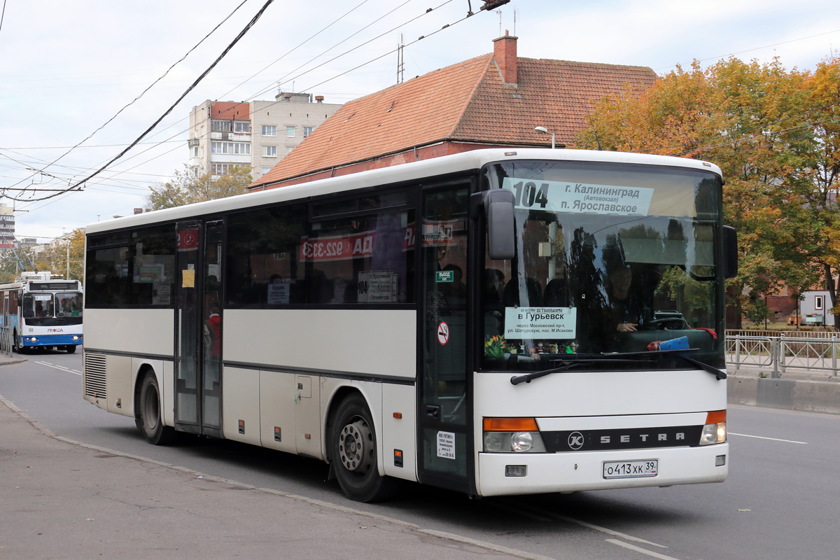 Калининградская область, Setra S315UL № О 413 ХК 39