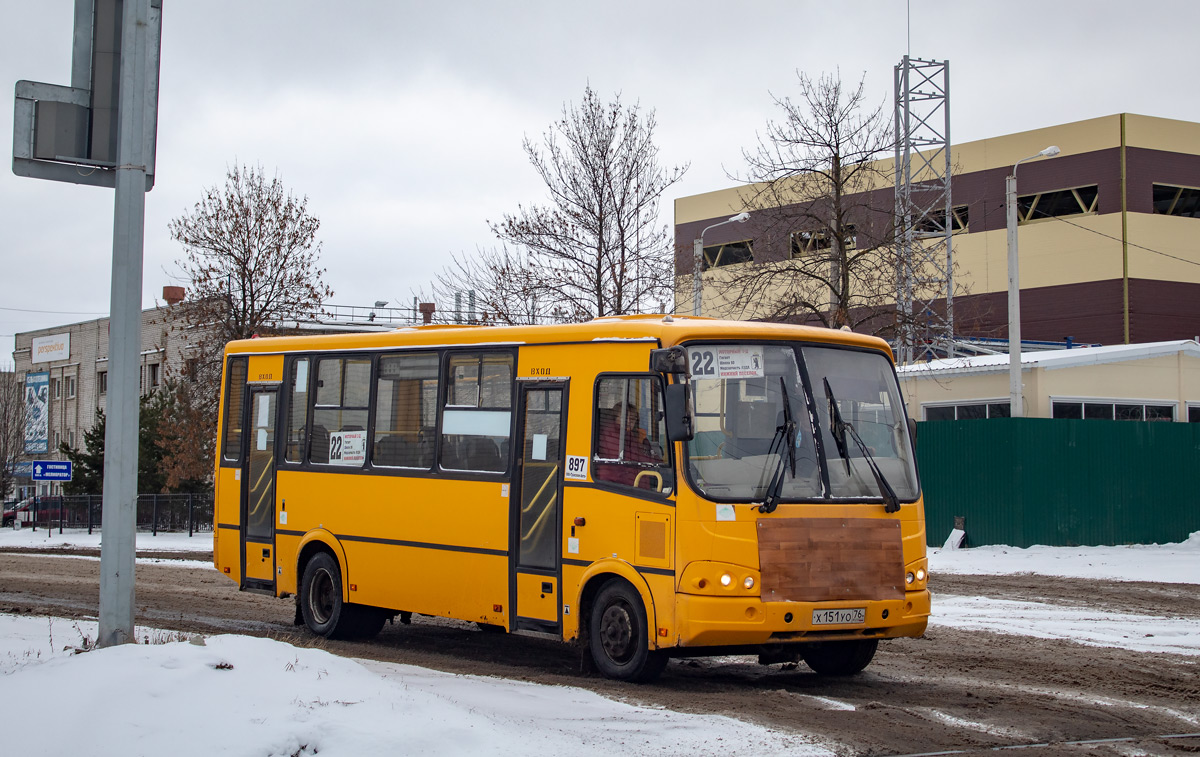 Ярославская область, ПАЗ-320412-10 № 897