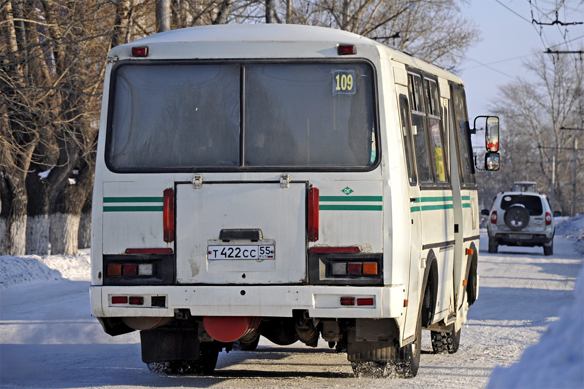 Алтайский край, ПАЗ-32053 № Т 422 СС 55