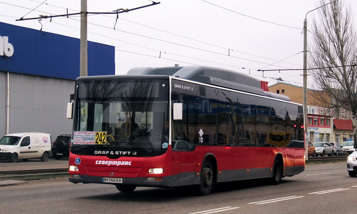 Одесская область, MAN A21 Lion's City NL273 LPG № 1102