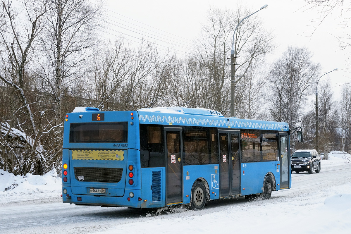 Архангельская область, ЛиАЗ-4292.60 (1-2-1) № 7114