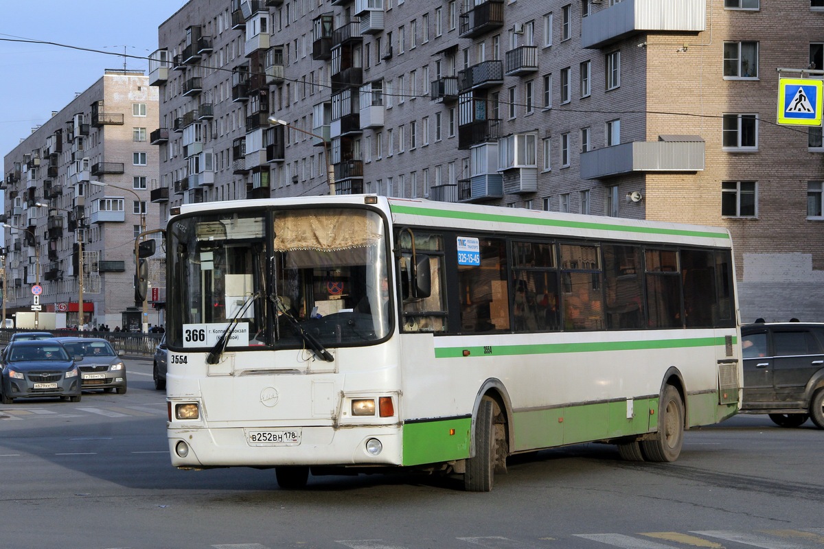 Санкт-Петербург, ЛиАЗ-5293.53 № 3554