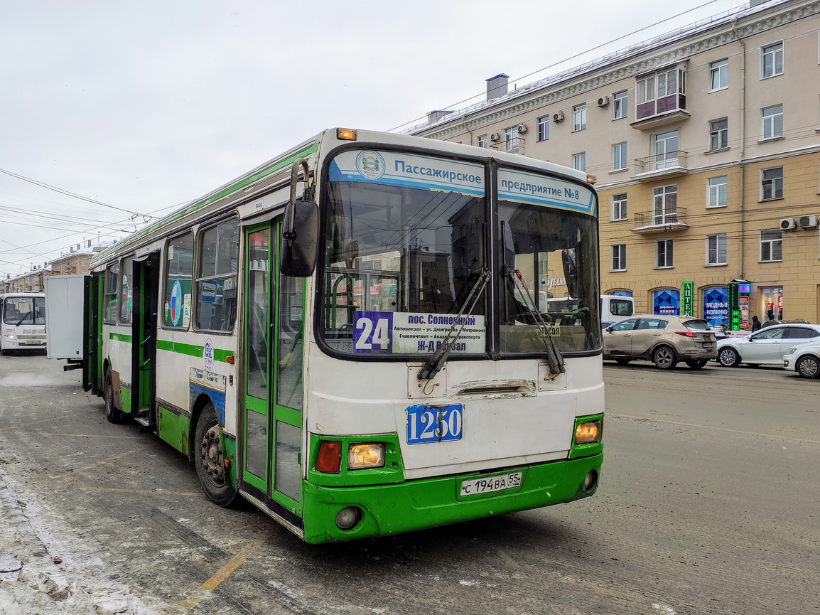 Омская область, ЛиАЗ-5256.45 № 1250