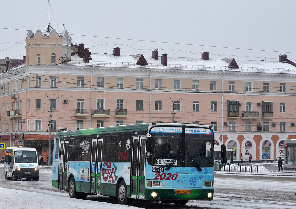 Омская область, ЛиАЗ-5293.00 № 656