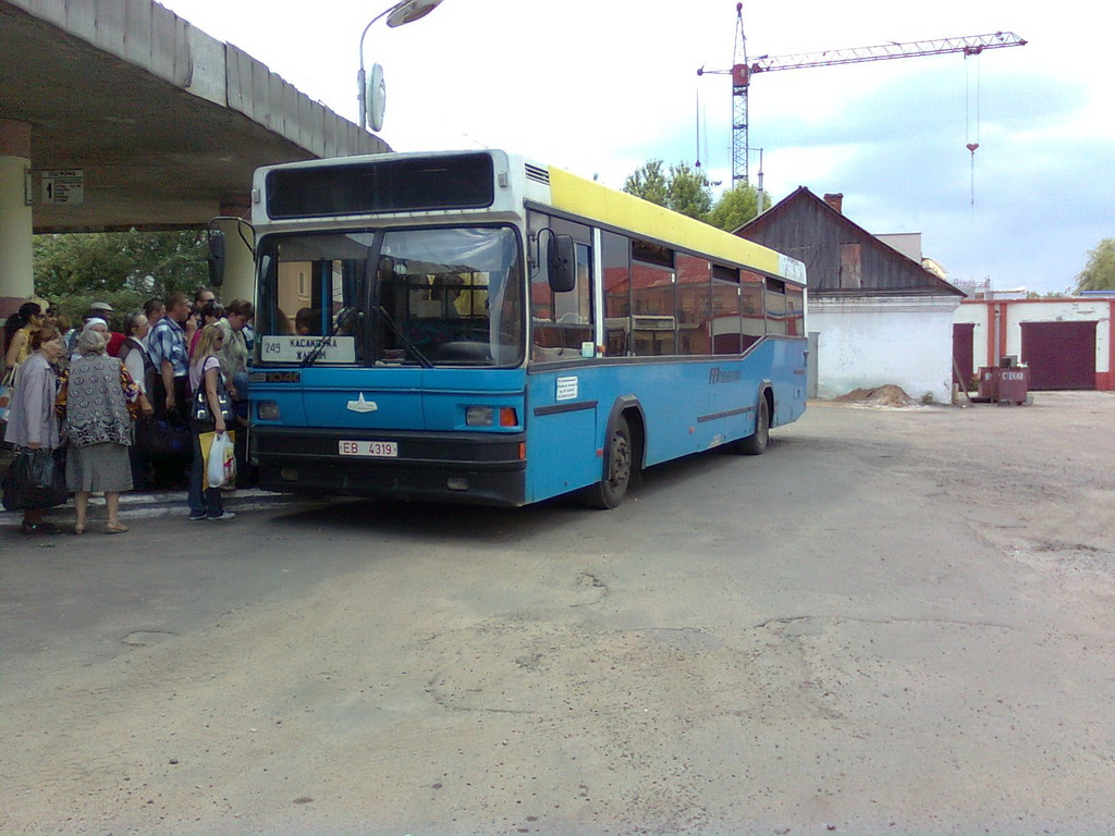 Gomel region, MAZ-104.C20 Nr. ЕВ 4319; Gomel region — Bus terminals and bus stations