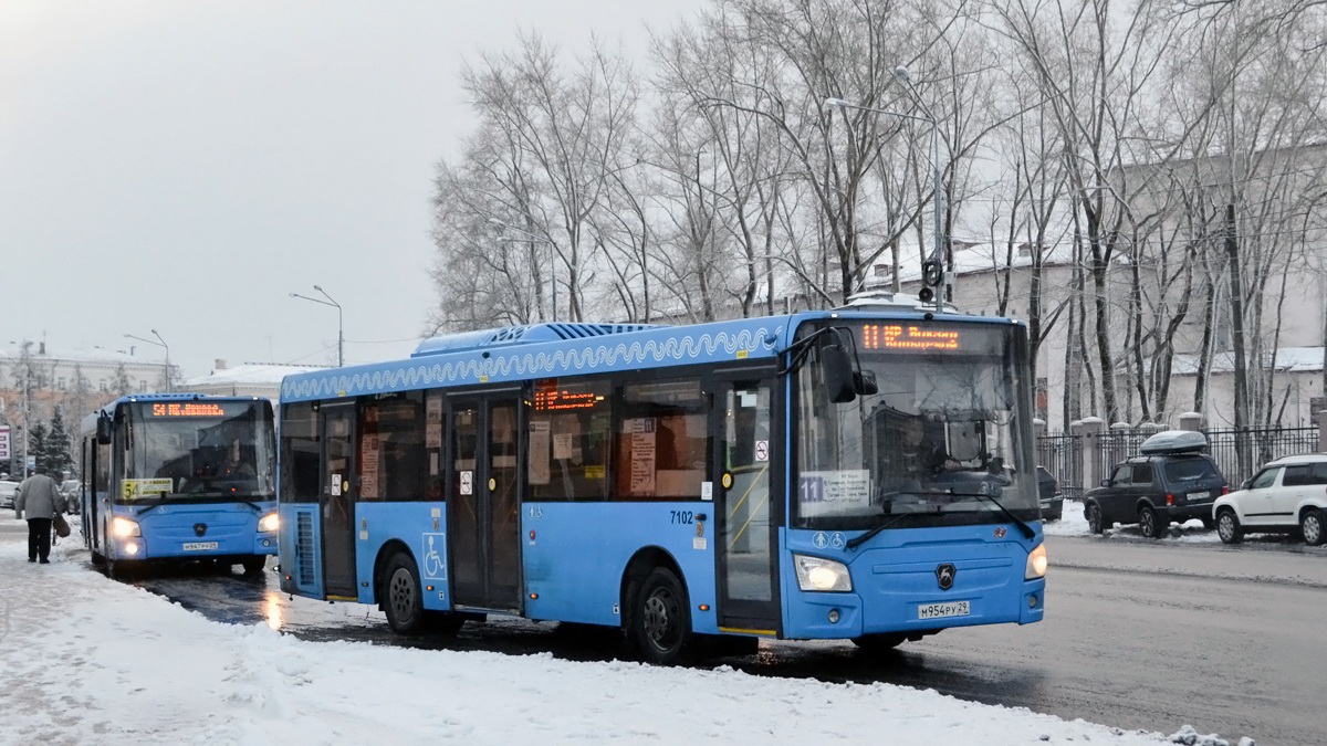 Архангельская область, ЛиАЗ-4292.60 (1-2-1) № 7102