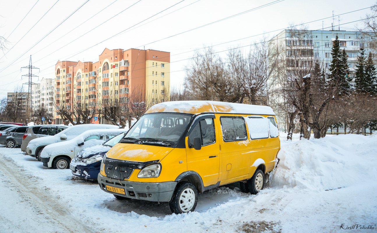 Novosibirsk region, GAZ-322131 (X78) # КН 051 54