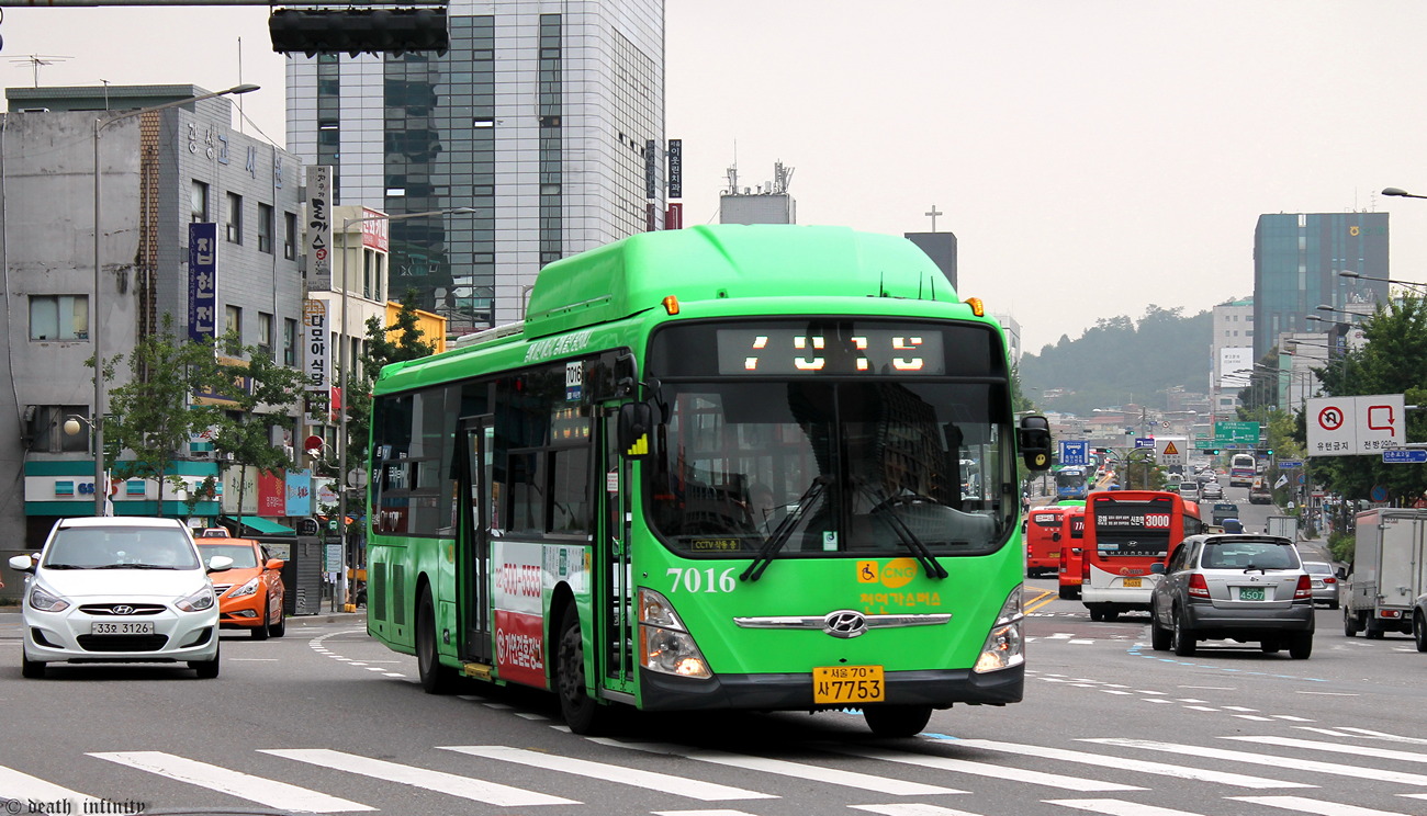 Южная Корея, Hyundai New Super AeroCity 1F/L LF № 7753