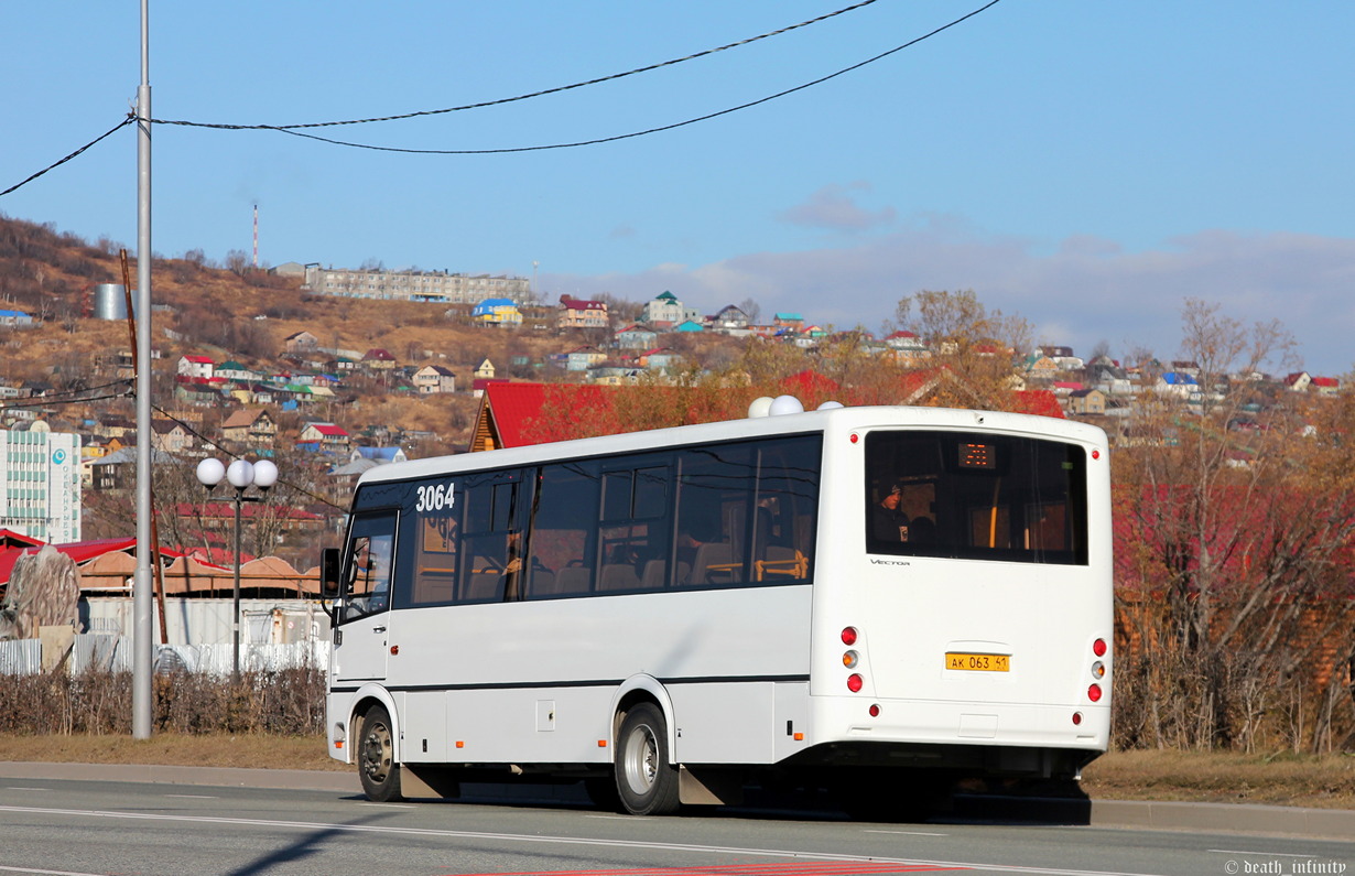 Камчатский край, ПАЗ-320414-04 "Вектор" (1-2) № 3064