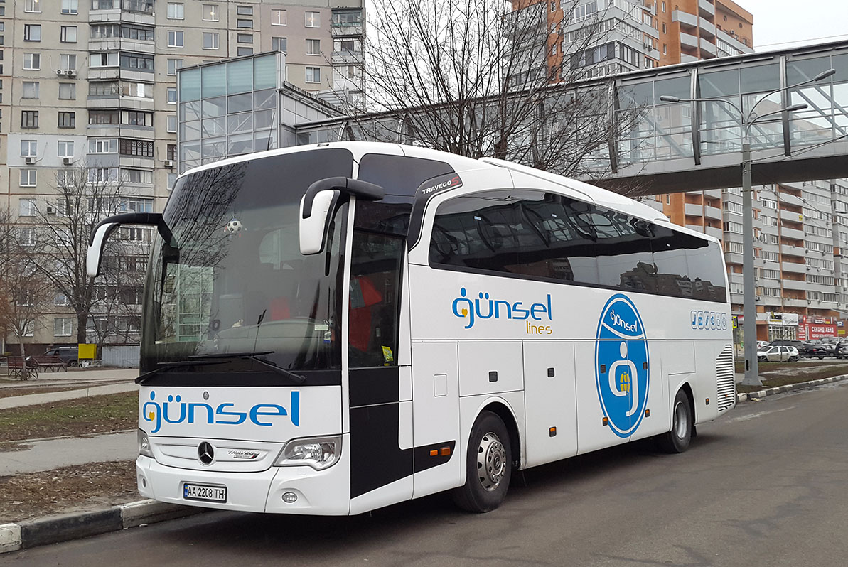 Kijów, Mercedes-Benz Travego II SHD 15SHD facelift Nr AA 2208 TH