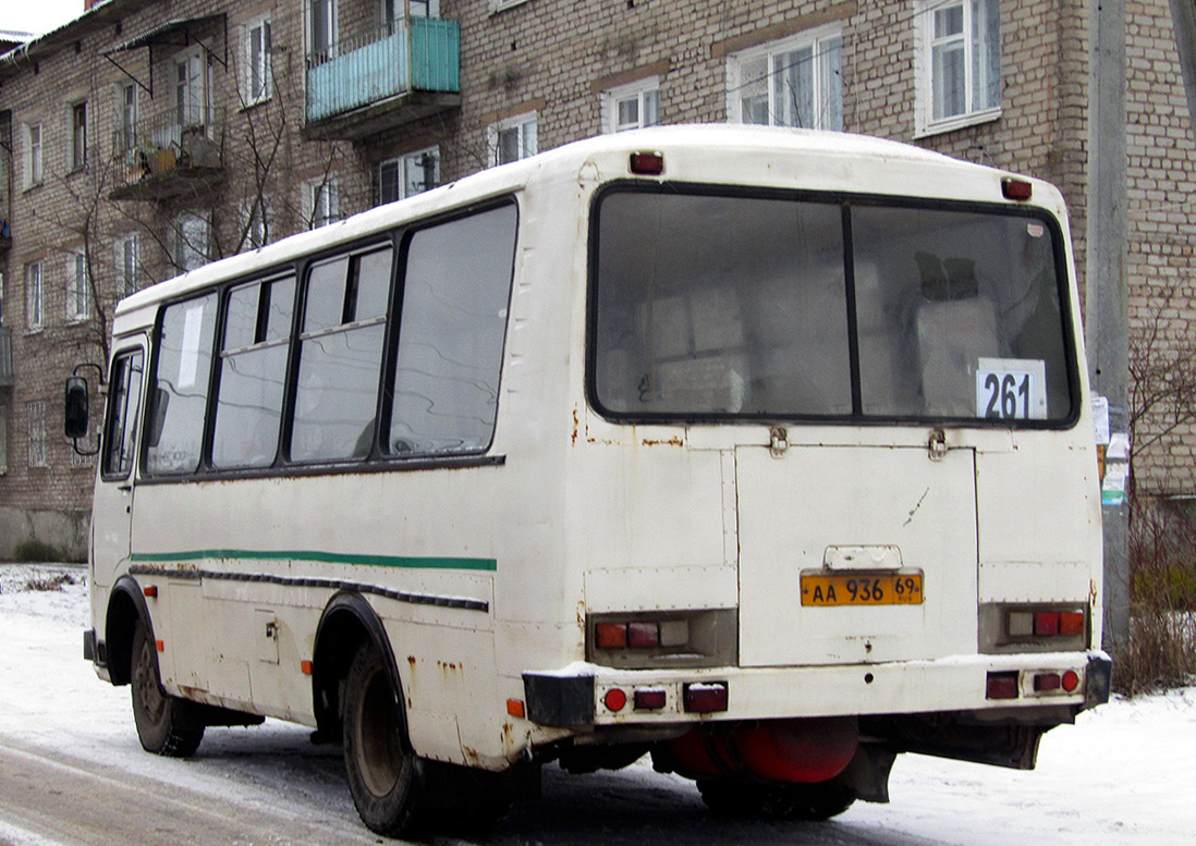 Тверская область, ПАЗ-32053 № АА 936 69