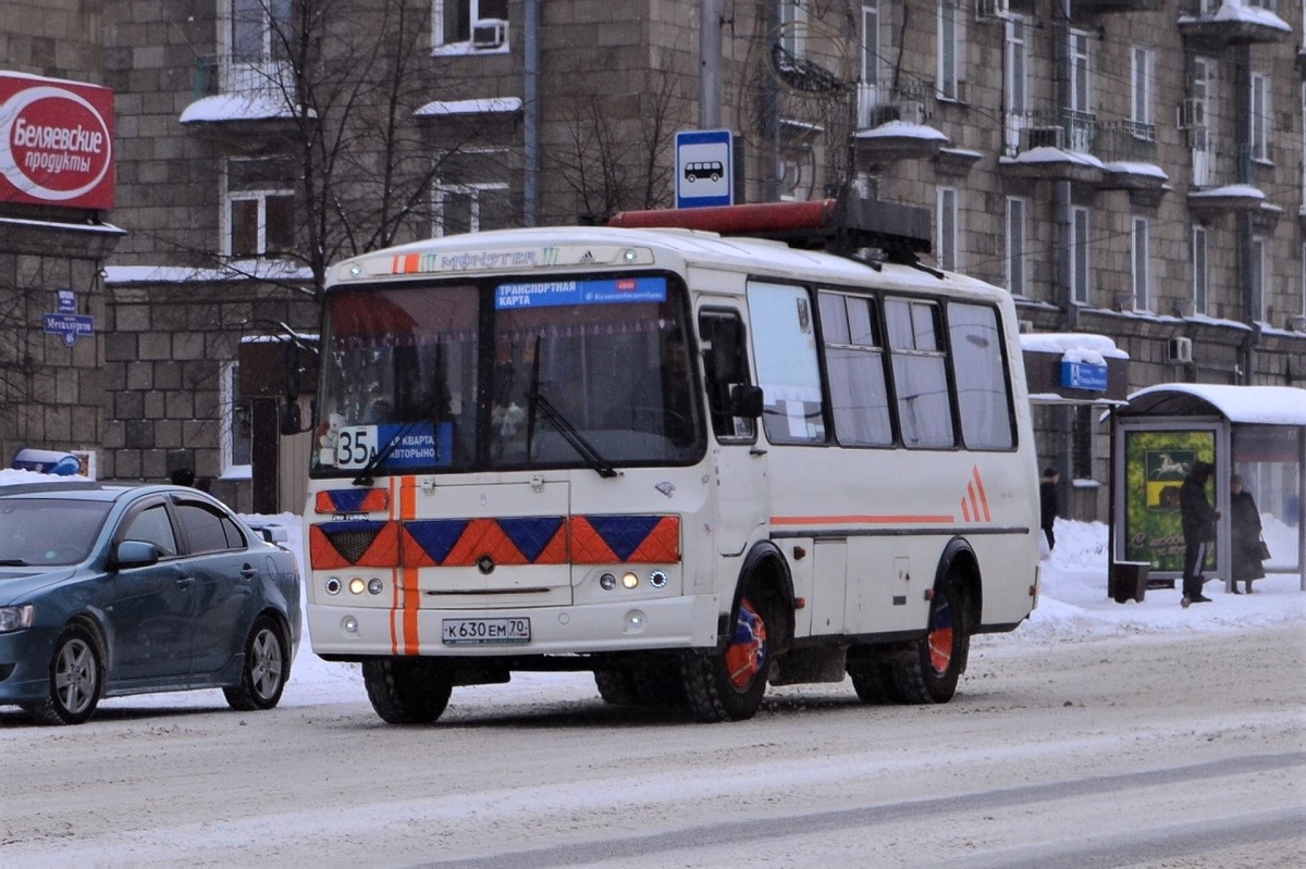 Кемеровская область - Кузбасс, ПАЗ-32054 № К 630 ЕМ 70