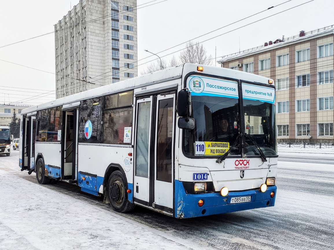 Omsk region, NefAZ-5299-20-15 Nr. 1014