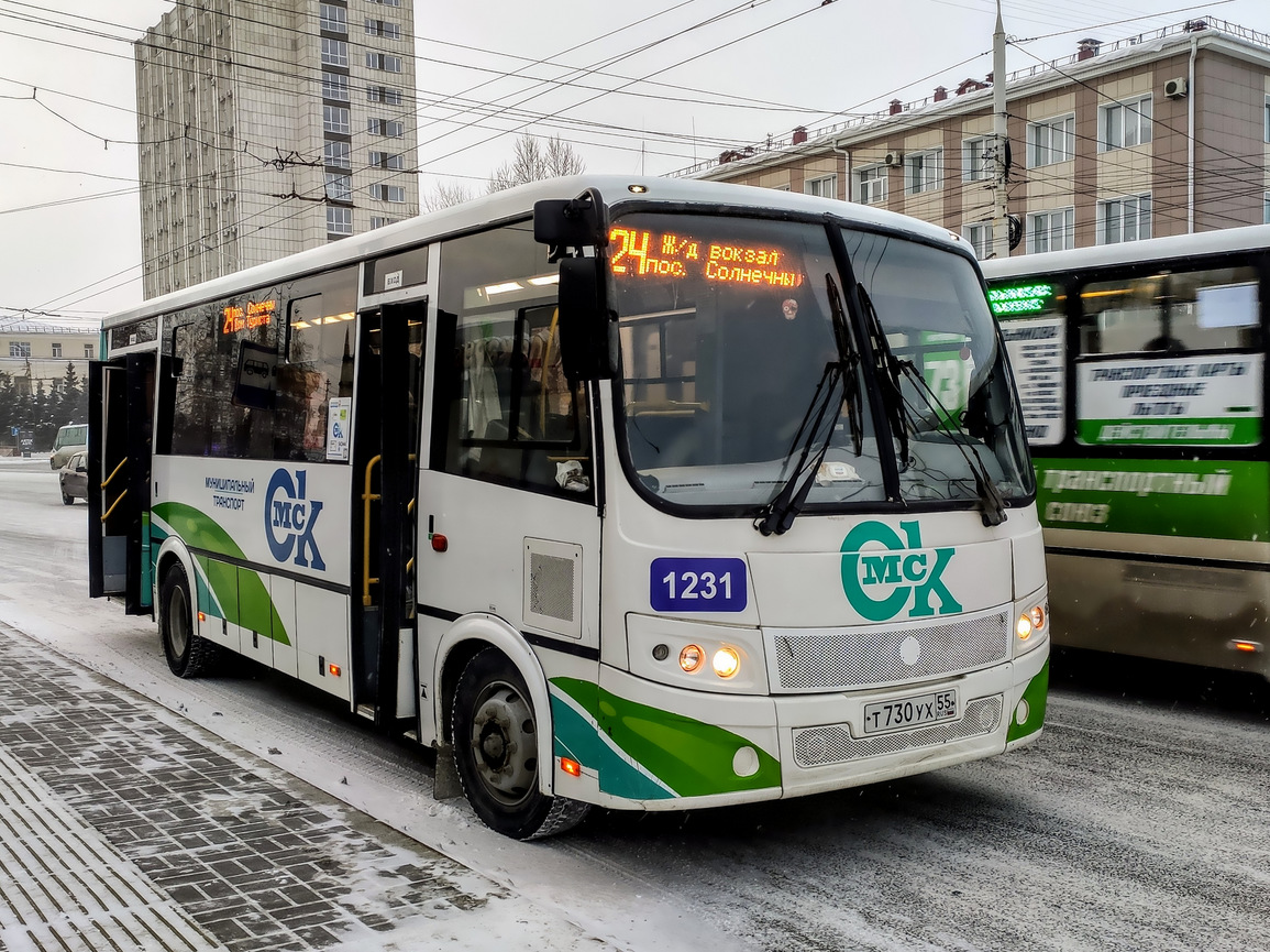 Омская область, ПАЗ-320414-04 "Вектор" (1-2) № 1231