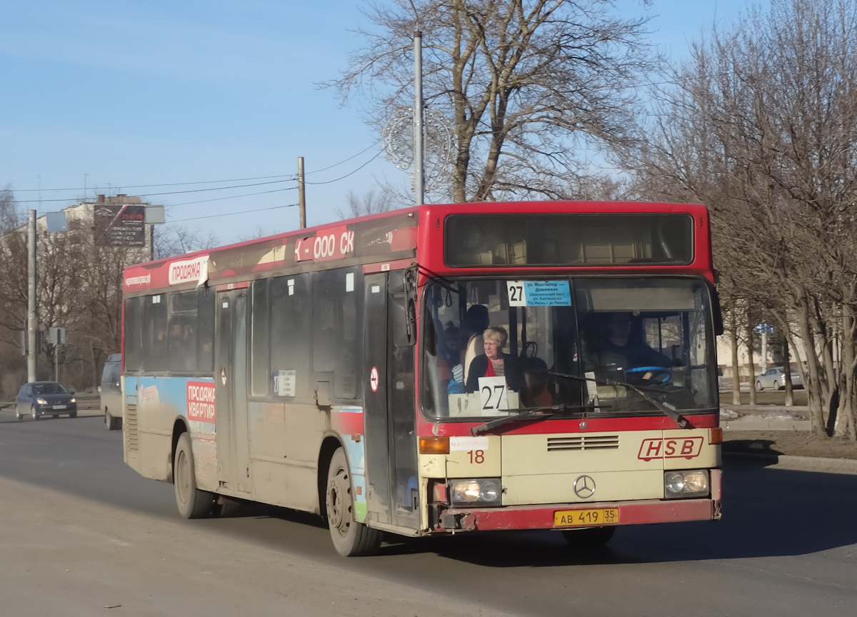 Вологодская область, Mercedes-Benz O405N2 № АВ 419 35