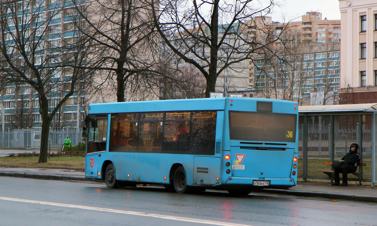 Санкт-Петербург, МАЗ-206.067 № В 163 КТ 178