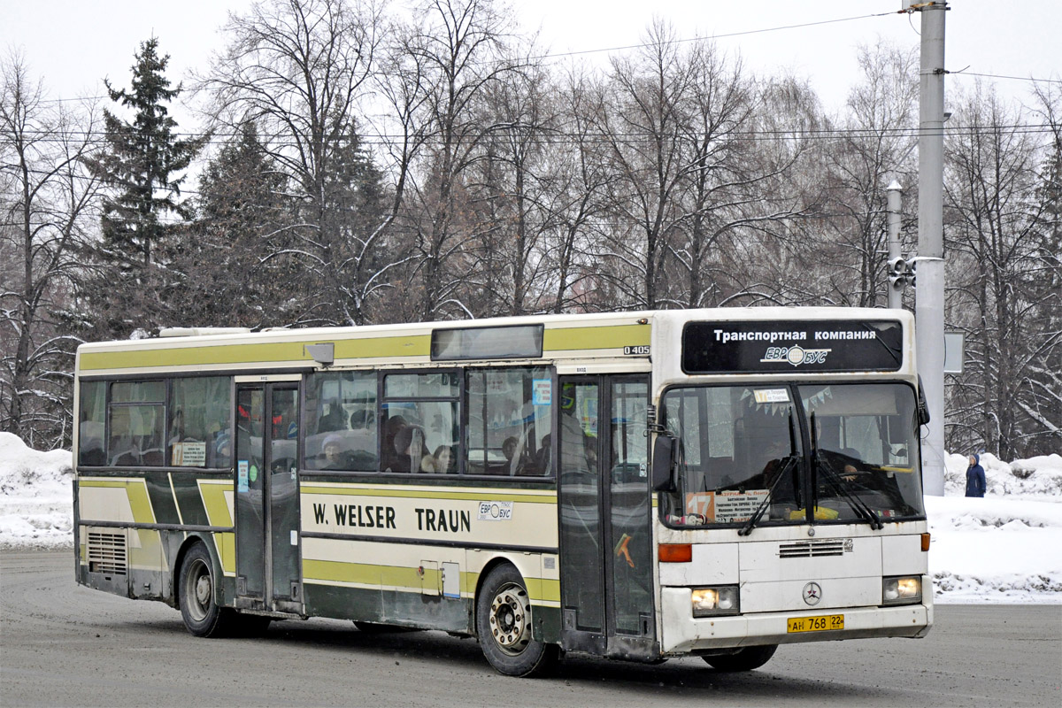 Kraj Ałtajski, Mercedes-Benz O405 Nr АН 768 22