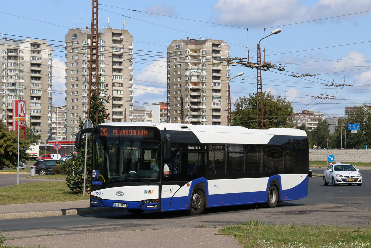 Латвия, Solaris Urbino IV 12 № 77522