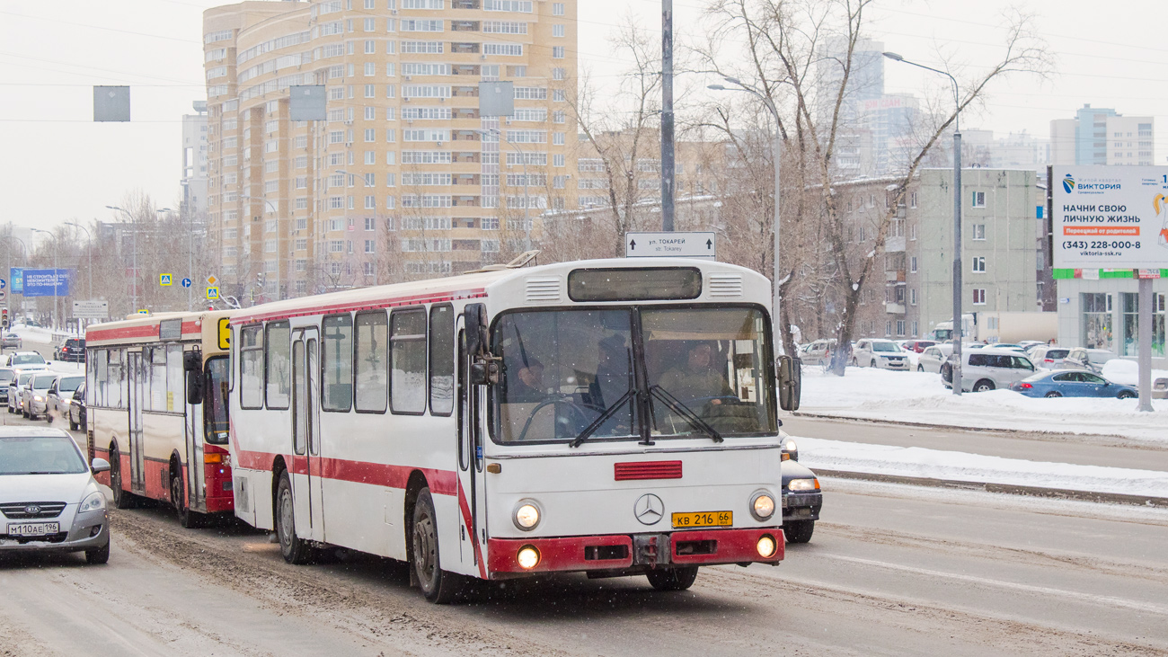 Свердловская область, Mercedes-Benz O307 № КВ 216 66