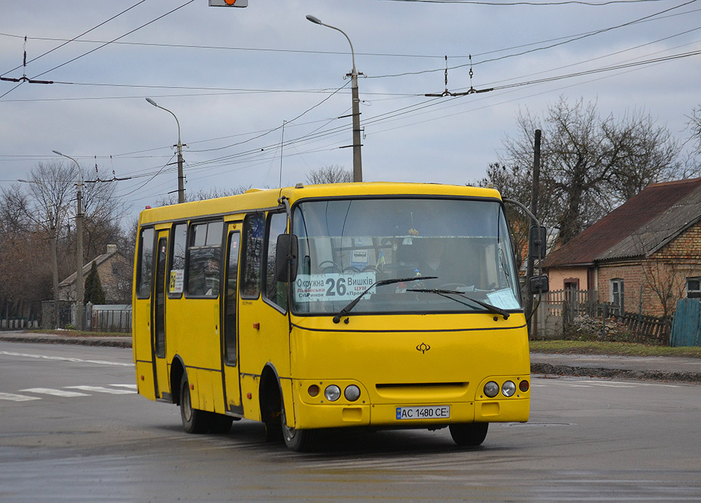 Волынская область, Богдан А09202 № AC 1480 CE