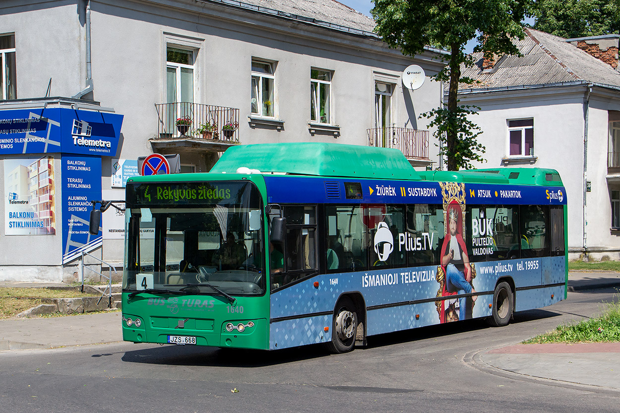 Литва, Volvo 7700 CNG № 1640