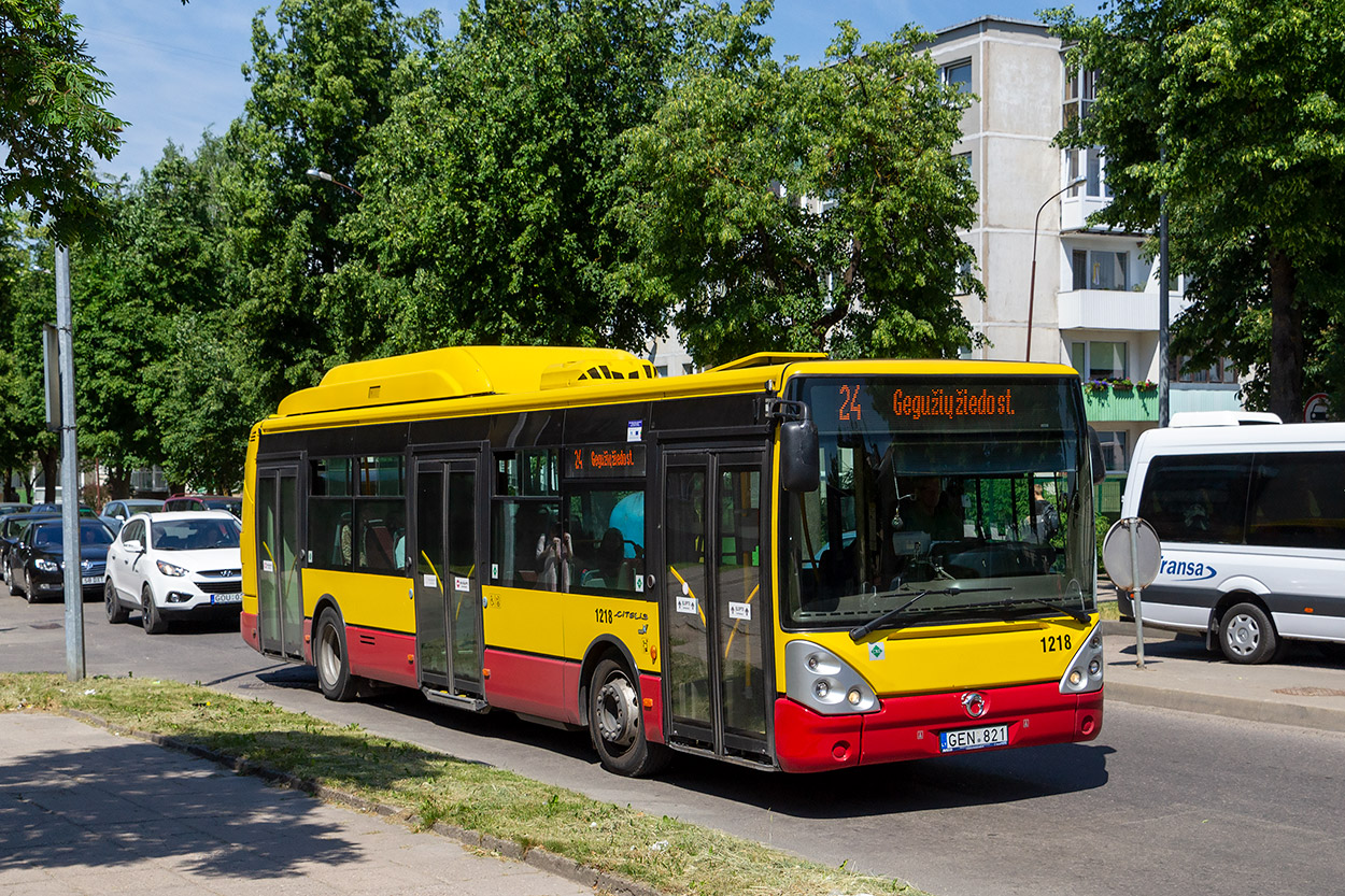 Литва, Irisbus Citelis 12M CNG № 1218