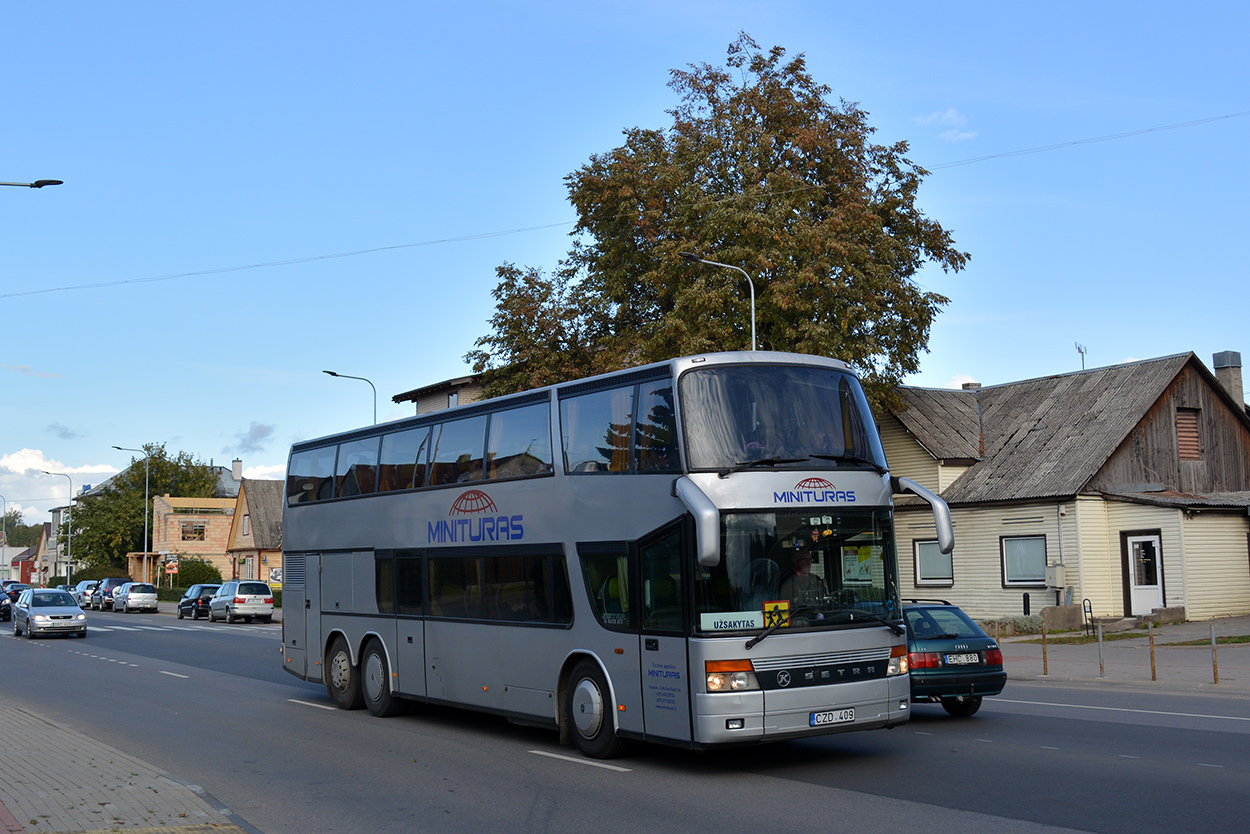 Литва, Setra S328DT № CZD 409