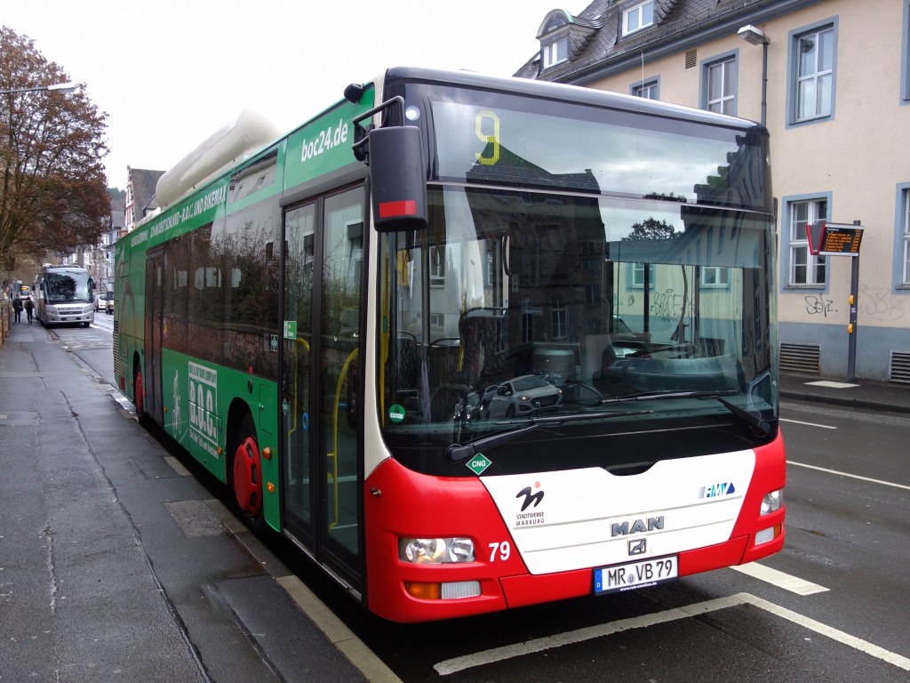 Hesse, MAN A21 Lion's City NL313 CNG # 79