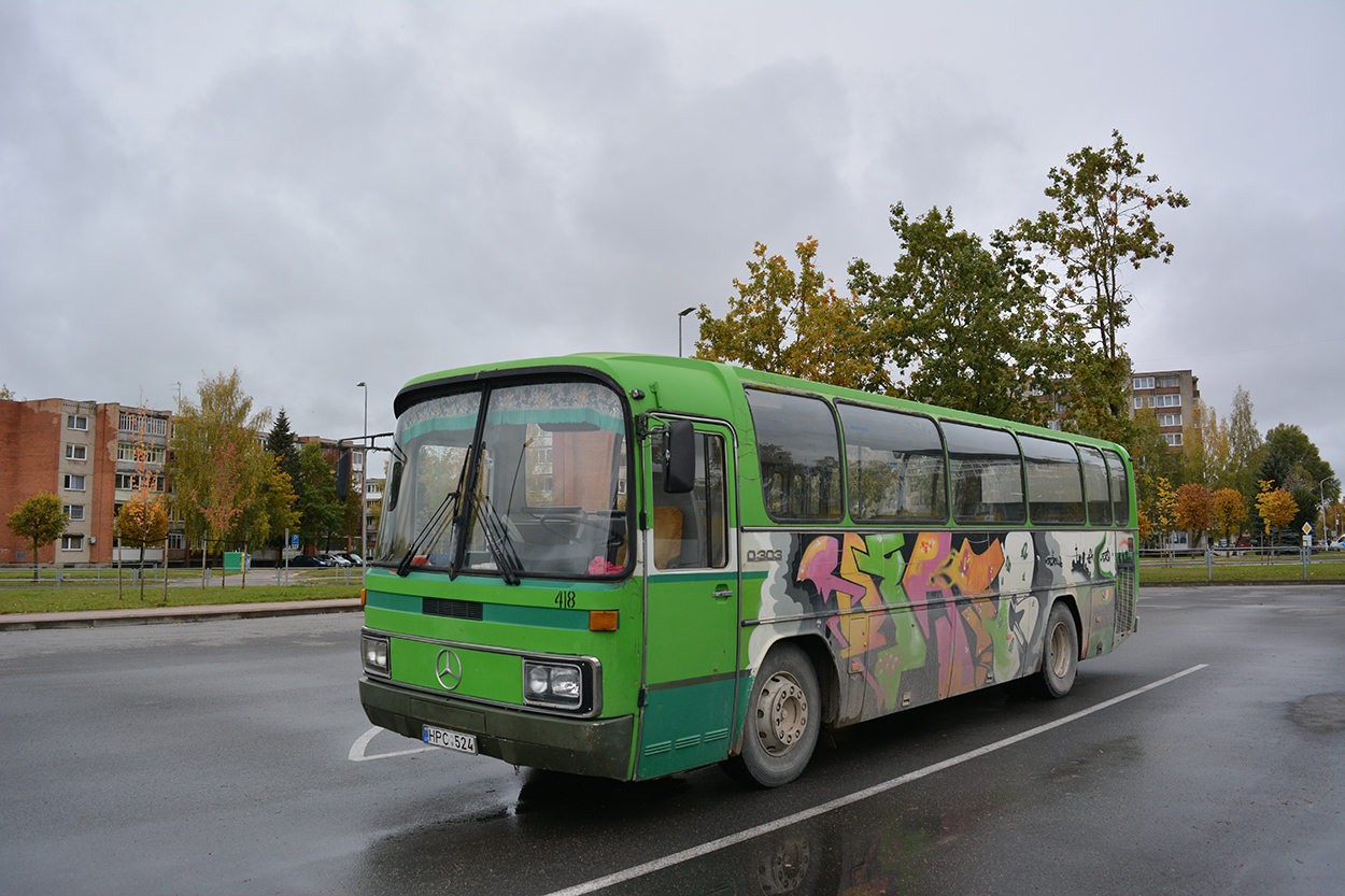 Литва, Mercedes-Benz O303-11ÜHE № 418