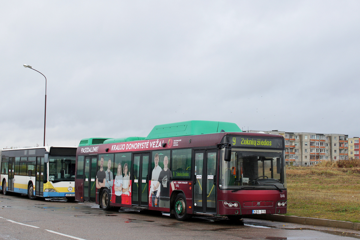 Литва, Volvo 7700 CNG № 1646