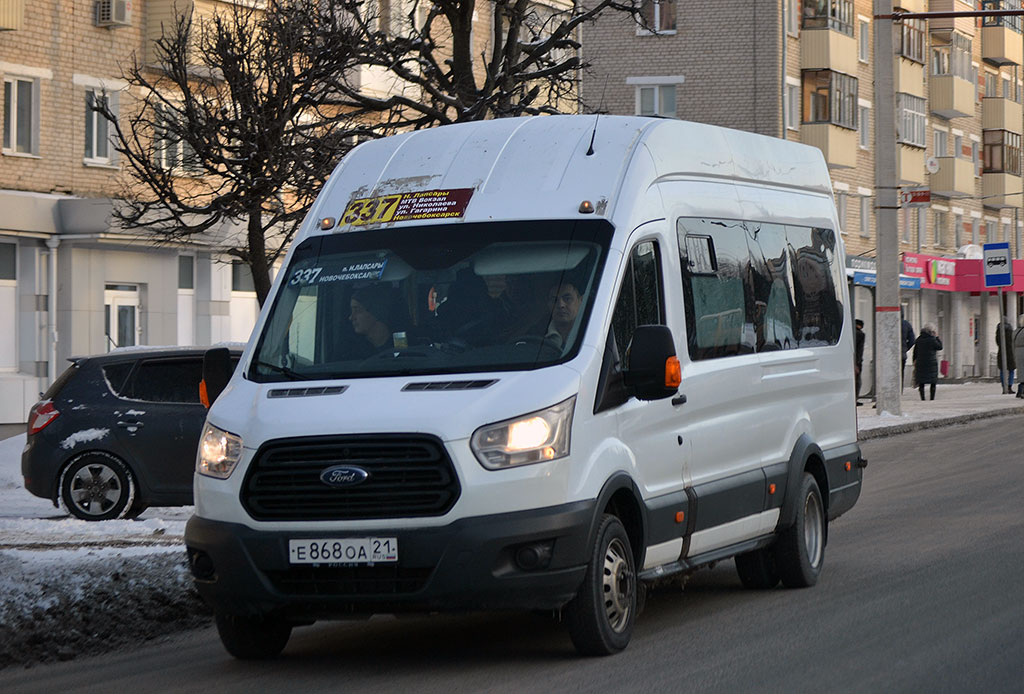 Чувашия, Нижегородец-222709 (Ford Transit FBD) № Е 868 ОА 21