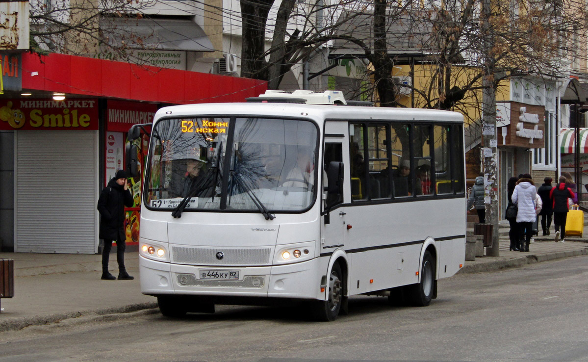 Республика Крым, ПАЗ-320412-04 "Вектор" № В 446 КУ 82