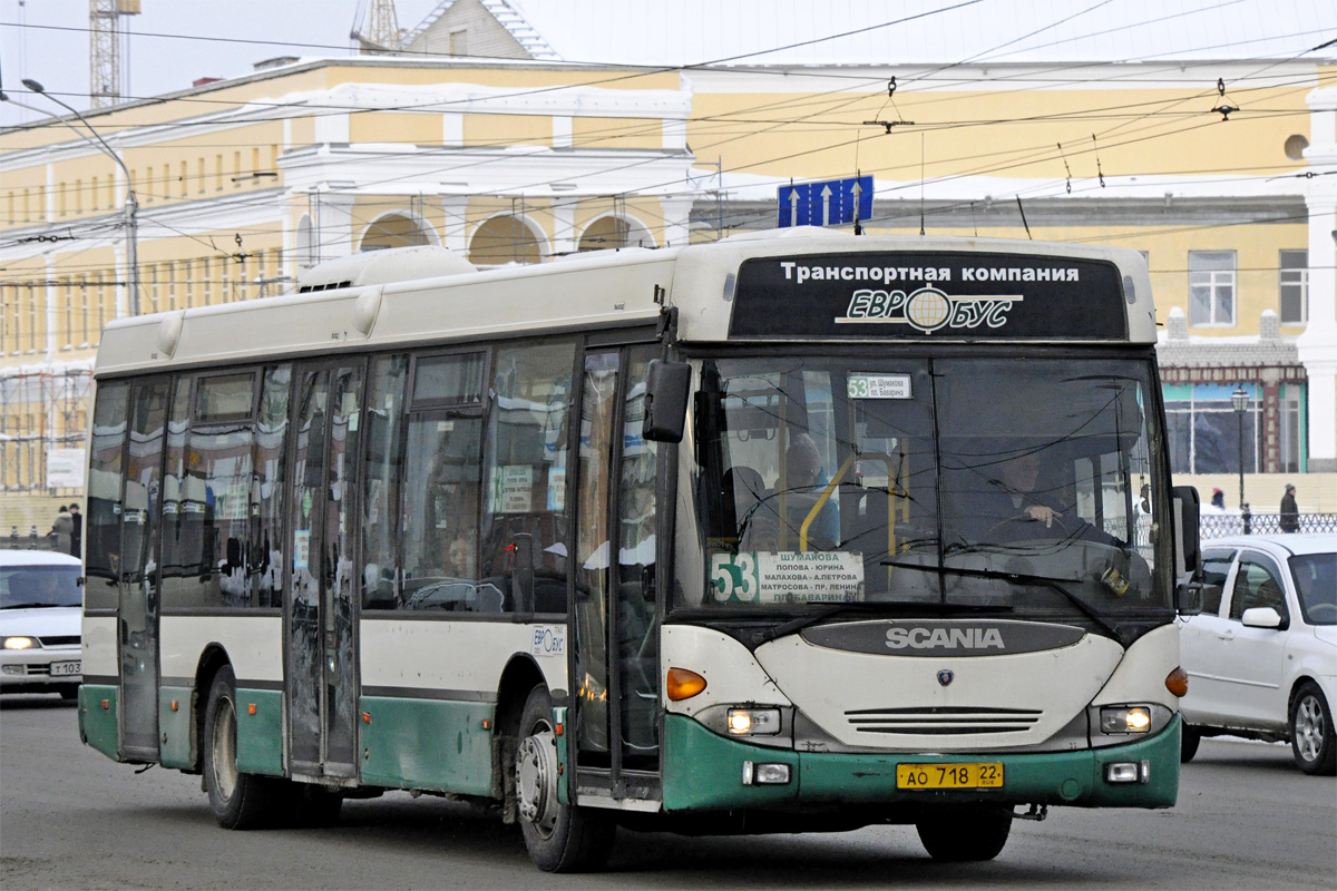 Алтайский край, Scania OmniLink I (Скания-Питер) № АО 718 22