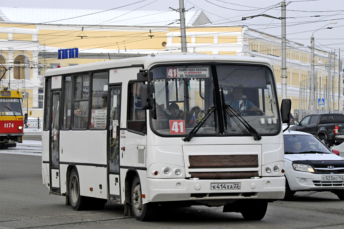 Алтайский край, ПАЗ-320402-04 № К 414 ХА 22 — Фото — Автобусный транспорт