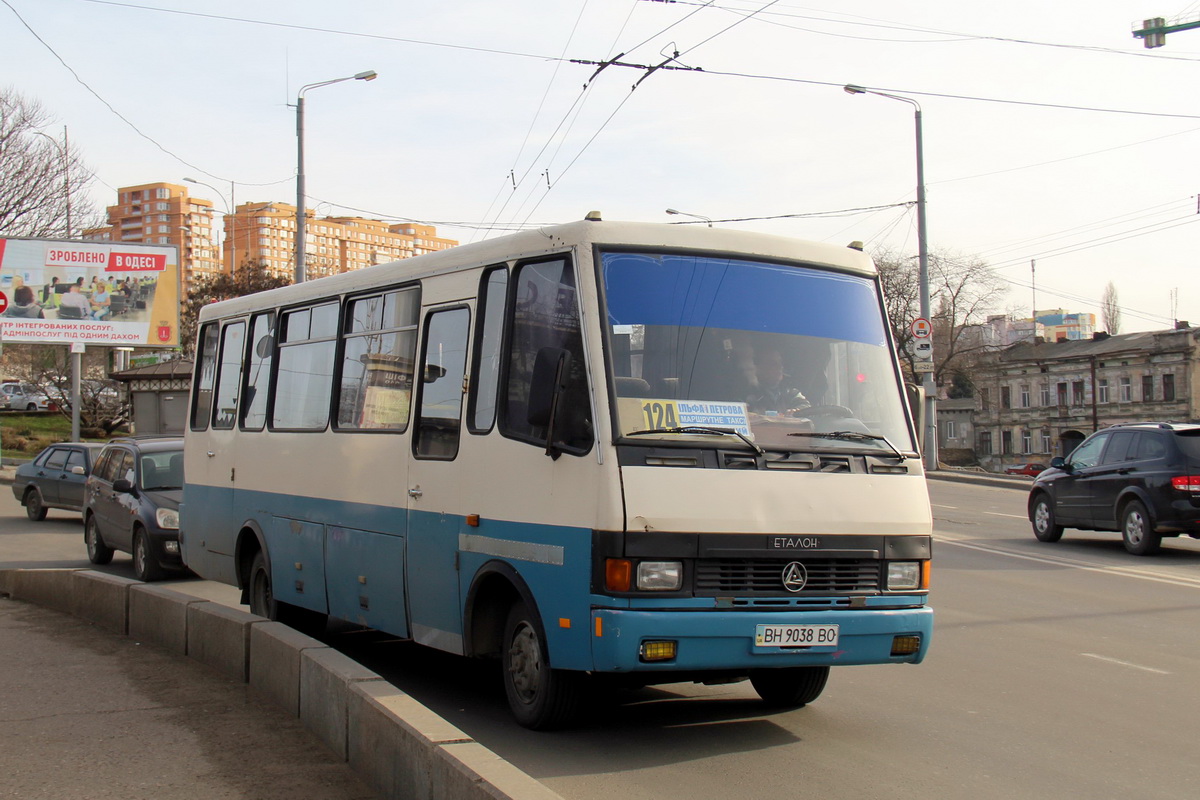 Одесская область, БАЗ-А079.23 "Мальва" № BH 9038 BO