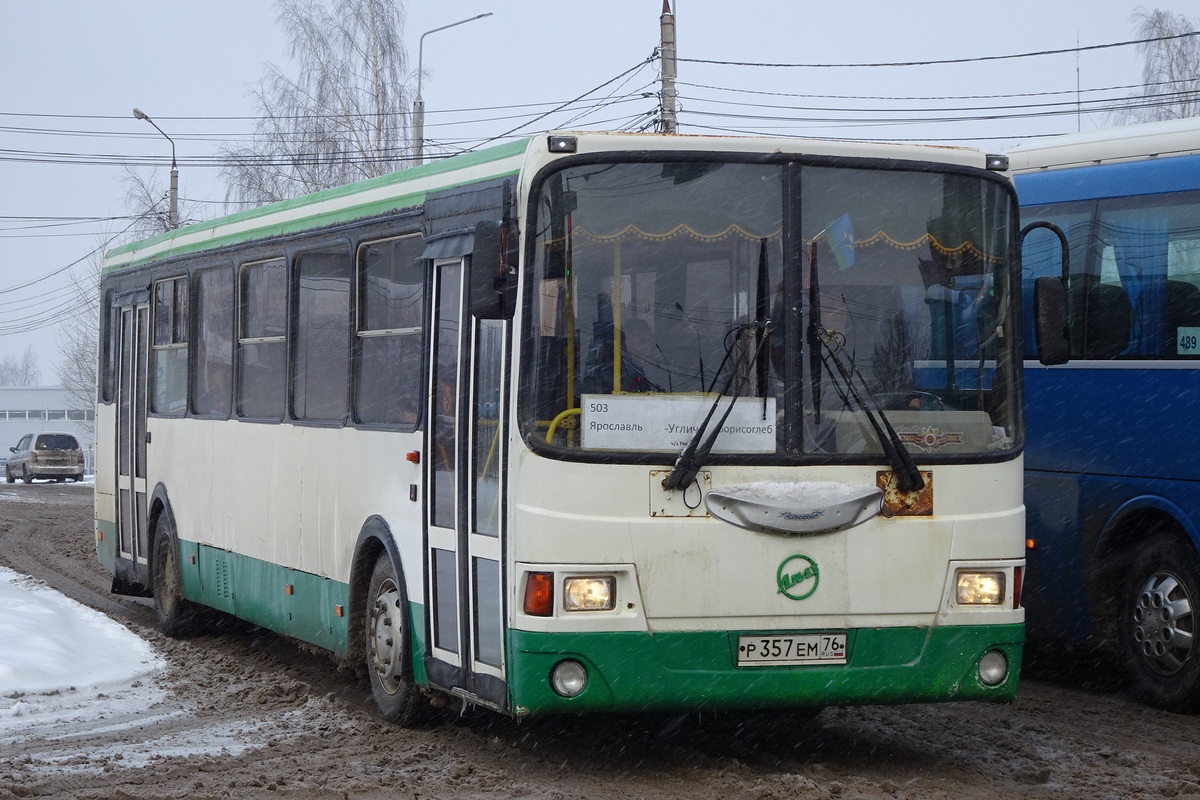 Yaroslavl region, LiAZ-5256.36-01 Nr. Р 357 ЕМ 76