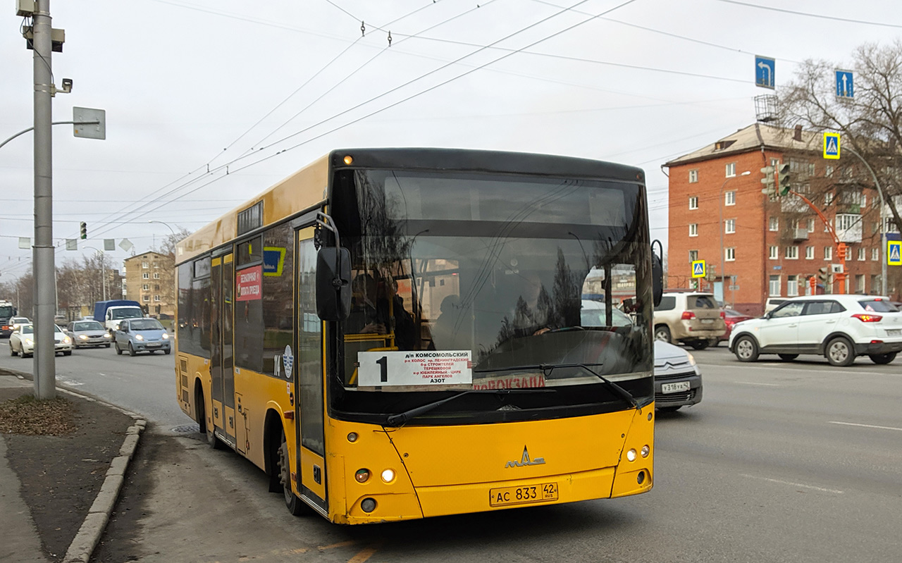 Кемеровская область - Кузбасс, МАЗ-206.068 № 114