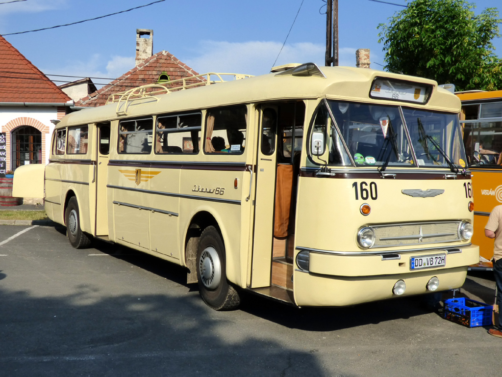 Саксония, Ikarus  66.62 № 160; Венгрия — II. Nemzetközi Ikarus Találkozó, Tapolca (2018)